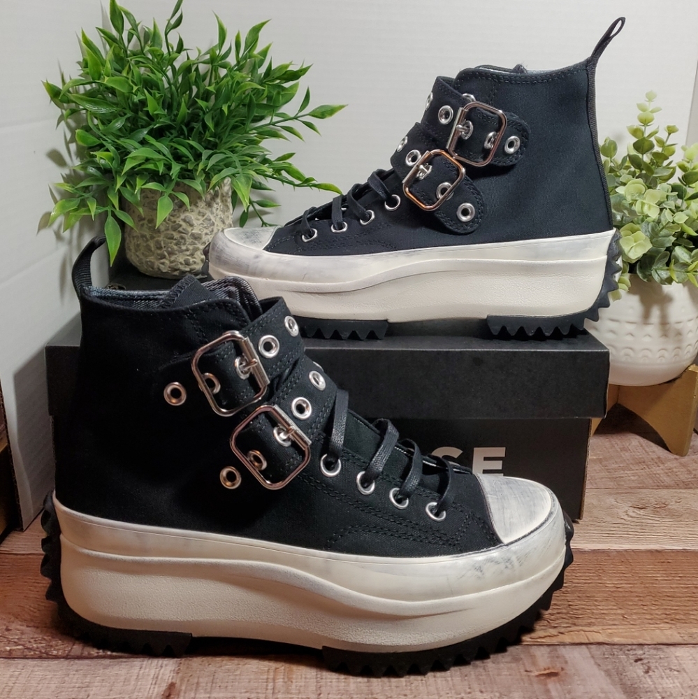 Converse Run Star Hike Hi Platform Punk UNISEX MEN'S 7 = WOMEN'S 8.5 / A07677C - Picture 5 of 9
